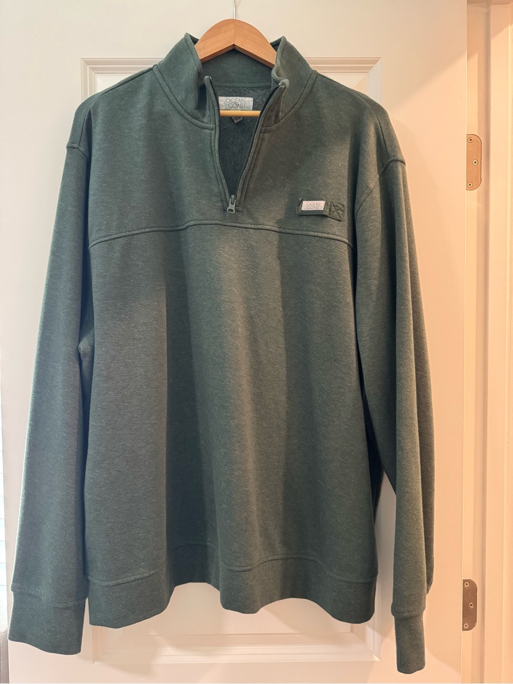 Vineyard Vines Men’s Half-Zip Pullover - Olive Green